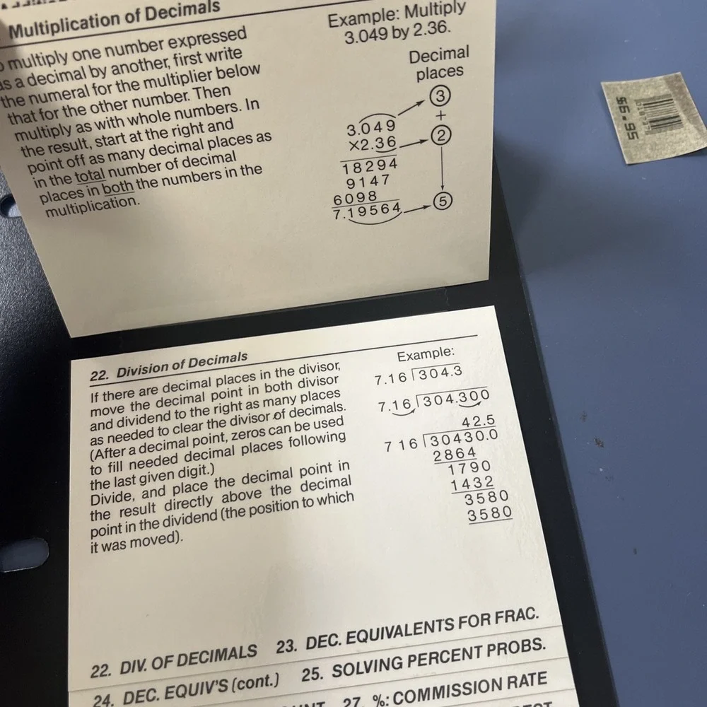 Basic Reference Math Flipper‎